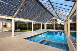China BIPV Monocrystalline Custom Solar Panels Glass supplier