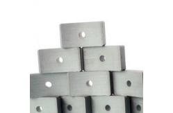 China Customized Ceramic Processing Fan Motor Magnet Arc Shape Charcoal Gray supplier