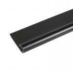                    Customizable Wide PVC Profile for Industrial Settings Black              for sale