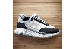 China Canvas Custom Shoes Service Synthetic Leather Walking Shoes supplier