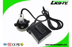 China 4000lux Brightness Mining Hard Hat Led Lights High Intensity With Cable Length Customized supplier