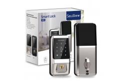 China Security Wifi Alarm Smart Touchscreen Intelligent Door Lock Homesafe Security supplier