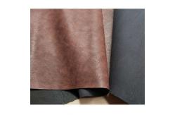 China Smooth Soft Thick Faux Leather Fabric Synthetic Tear Resistant supplier