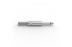 China 2A 50V 1/4 Inch Male Jack Connector Electrical Solder Termination supplier