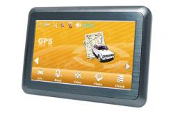 China 4.3 Inch Newest Model Slim Portable Car Gps Navigation V4304 supplier