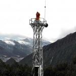Galvanized Steel Self-support Lattice Mast 40m Meteorological Tower for sale