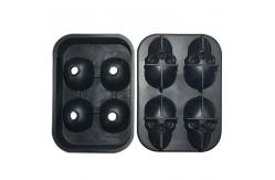 China Summer Silicone Ice Mold Sustainable 3D Skull Ice Cube Mold Customized supplier