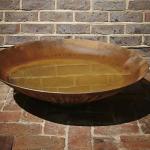 Rustic Rusty Backyard Corten Steel Waterfall Durable Weather Resistant