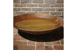 China Rustic Rusty Backyard Corten Steel Waterfall Durable Weather Resistant supplier