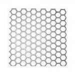 Hexagonal Hole Sheet Perforated Metal Mesh Stainless Steel