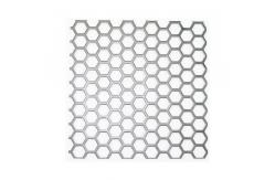 China Hexagonal Hole Sheet Perforated Metal Mesh Stainless Steel supplier
