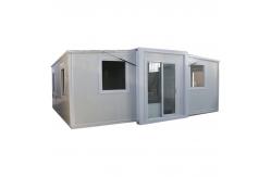China Expandable Container House Expandable Container Villa With Steel Frame And Insulated Wall Panel supplier
