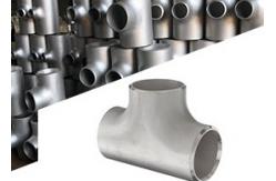 China Sch40s Seamless Pipe Fittings 316l Equal Weld Tee Adapter supplier