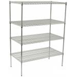 Customized ESD Storage Shelves, Industrial Wire Shelving System Resistance 10e6-10e9 Ohm