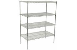 China Customized ESD Storage Shelves, Industrial Wire Shelving System Resistance 10e6-10e9 Ohm supplier