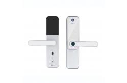 China Peephole Camera Digital Door Lock Fingerprint Card Smartlock Tuya supplier