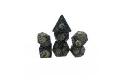 China Folk -Scales Metal Dice Multi -Noodle Board Game Set#Dnd#Rpg#Coc supplier