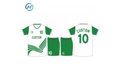 China Custom Football Uniform Set for Adults and Kids supplier