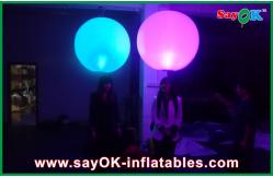 China Advertising LED Inflatable Backpack Ball With Logo Printing supplier