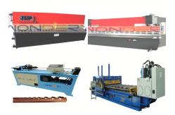 China Radiator Aluminum Corrugated Fin Forming Machine Stepless Control supplier
