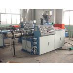 Soft PVC Braided Hose Pipe Making Machine , Plastic PVC Pipe Production Line for sale