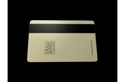China Programmable Black Magnetic Stripe Card Printed Hotel Key Card supplier