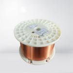 Class 155 - 220  0.02 - 1.8mm Rectangular Enameled Copper Wire Winding For Transformer for sale