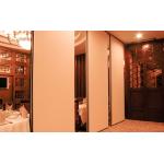 Acoustic Wooden Folding Screen Room Divider For Restaurant Decorative for sale