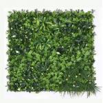 green PE Artificial Grass Wall Panels Outdoor 100cm*100cm for sale