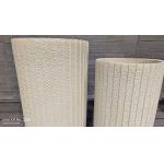 Fiber Clay Round Planter in Modern Fiber Cement Pot for Any Spac