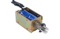 China 12MM Stroke SPCC DC Pull Push Open Frame Solenoid supplier