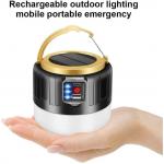 OEM Solar Rechargeable Camping Lantern ABS Rechargeable for sale