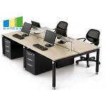 Commercial 4 Seat Cubicle Desk Modern Table Modular Office Workstation Cabinet Office Furniture for sale