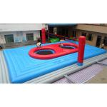 Inflatable Round Interactive Sport Game Bossaball Court for Sale for sale