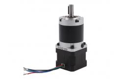 China High Torque NEMA17 42mm Geared Stepper Motor With Planetary Gearbox supplier