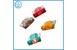 China 85C Low Profile 32VDC Car Blade Fuses Zinc Alloy 20 Amp Auto Fuse supplier