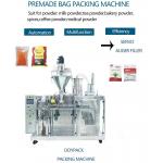 Powder Spoon and Desiccant Filling FK-210F Automatic Zipper Pouch Bag Packing Machine