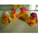 Pirate Rubber Duck Fun Bath Toys For Toddlers , Character Themed Rubber Ducks for sale