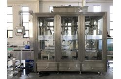 China Speed Automatic Piston Filling Machine With Screw Capping System And Low Air Consumption supplier