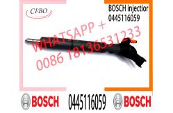 China Common Rail Piezo Injector 0445116019 Diesel Injector 580540211 504341488 0445116059 supplier