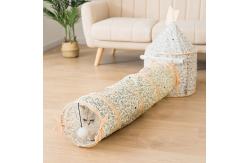 China Wire Fixation Four Seasons Collapsible Cat Tunnel Toy supplier