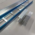 Silver Aluminum Ventilated Trough Cable Tray Indoor / Outdoor Cable Management for sale
