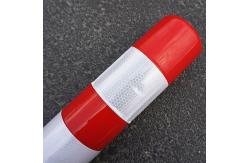 China Roadway Safety High Visible Reflective Red PE Traffic Cones For Traffic Control supplier