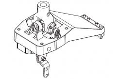 China Aluminum / Plastic Manual Transmission Shifter 923 Series Transmission Control Valve supplier