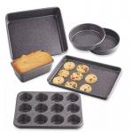 RK Bakeware China Foodservice NSF 6 Piece Nonstick Bakeware Set Cake/Cookie/Muffin/Loaf Pan for sale