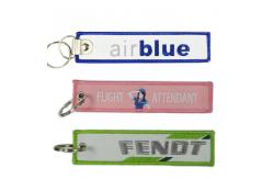 China Customized Logo Size Embroidered Key Chain Personalized Style Sustainable supplier
