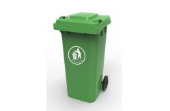 China Wholesale plastic green waste bin plastic dustbin with lid waste bin plastic dustbin supplier