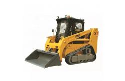China Front Discharge Load and Unload Crawler Skid Steer Loader with 0.4cubic Bucket supplier