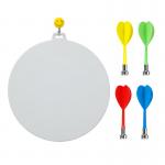 10 inch 25cm Blank Double Sided Sublimation Magnetic Dart Board Indoor Outdoor Games For Family And Friends All Ages for sale