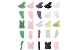 China Jade Guasha Tools For Muscle And Tissue Relaxation supplier